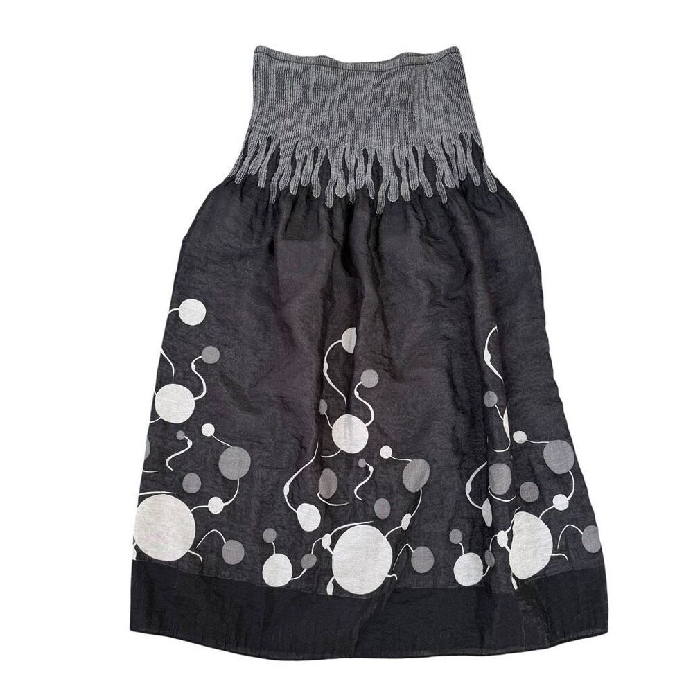 Lapis Anthropologie convertible smocked skirt/strapless mini dress one size